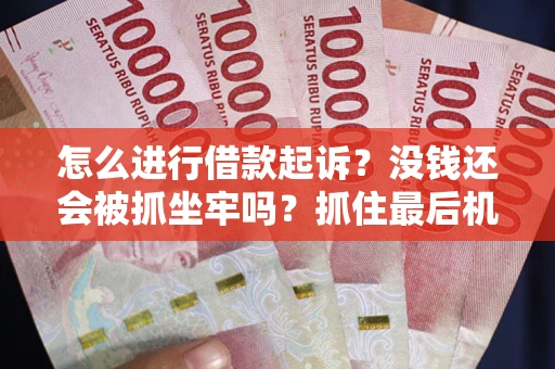北京怎么进行借款起诉？没钱还会被抓坐牢吗？抓住最后机会！