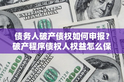 北京债务人破产债权如何申报？破产程序债权人权益怎么保障？