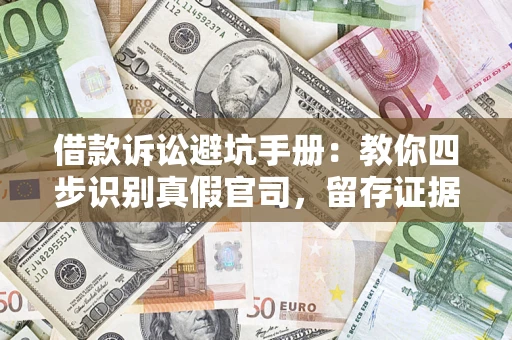 北京借款诉讼避坑手册：教你四步识别真假官司，留存证据不踩雷