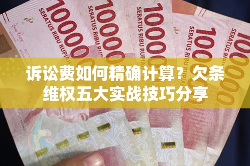 北京诉讼费如何精确计算？欠条维权五大实战技巧分享